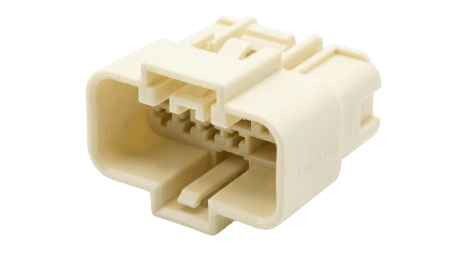 Automotive connector female cream color 280 series