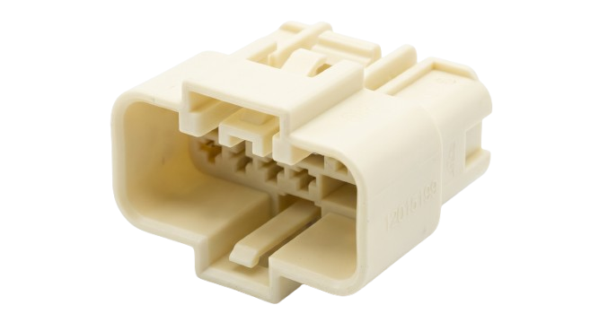 Automotive connector female cream color 280 series