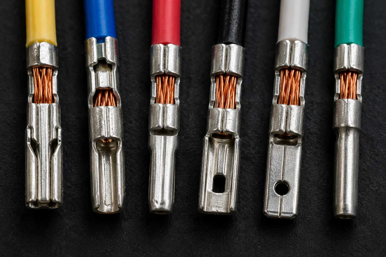 Precision crimp terminals