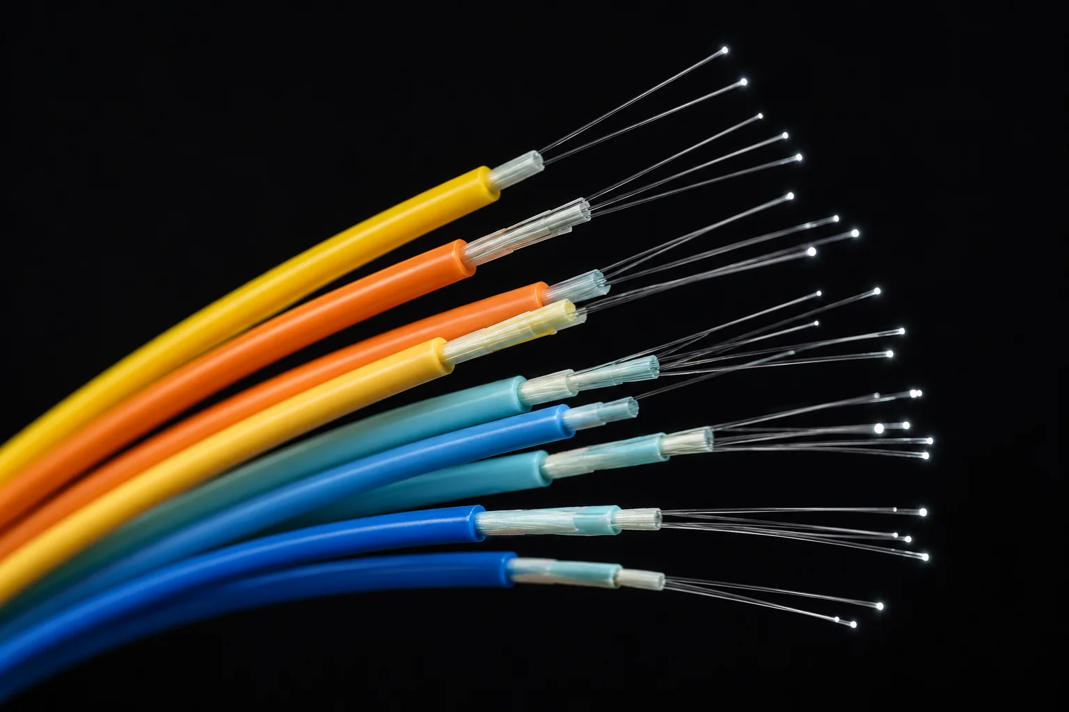 Fiber optic cable bundle
