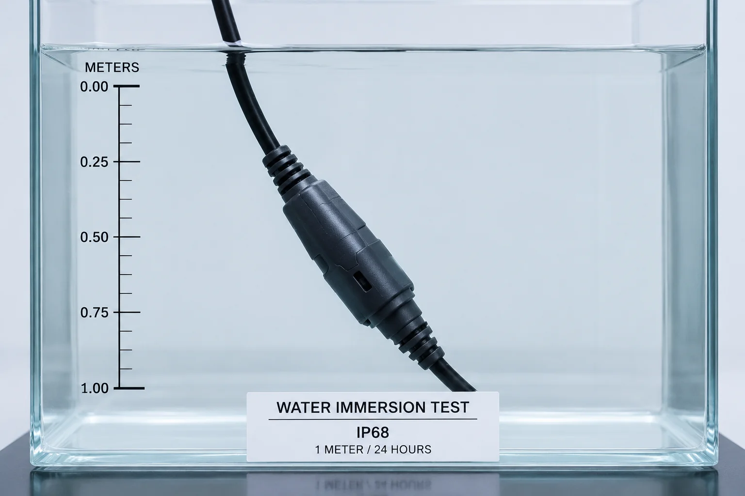 IP68 water immersion validation