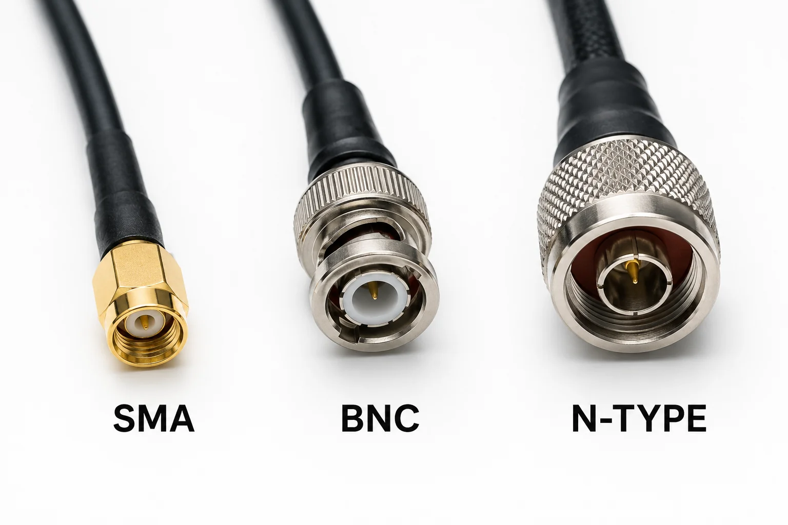 SMA and BNC RF connectors